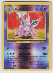 Nidorino 44/108 Reverse Holo XY Evolutions