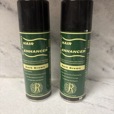 1 ONE My Secret Hair Enhancer Spray DARK BROWN 5 oz New & Ships Free