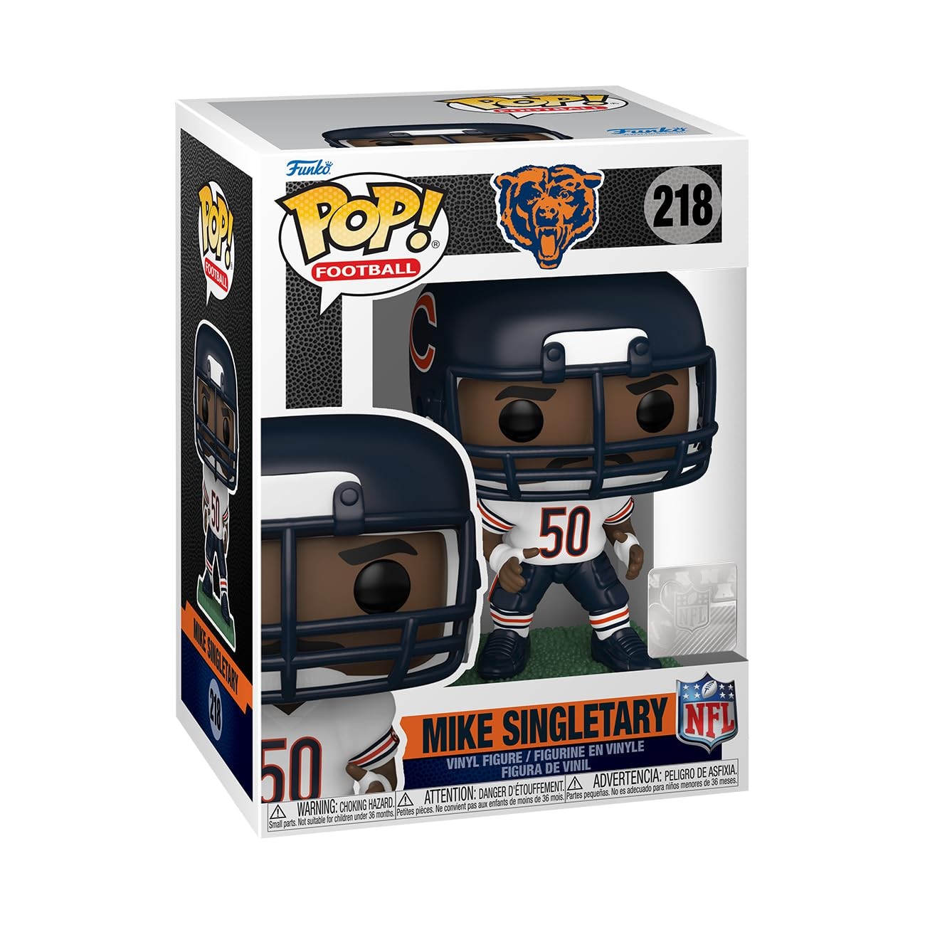 Nfl: Legends Mike Singletary (Bears) Funko Pop! Vinyl Figure ACC NUOVO