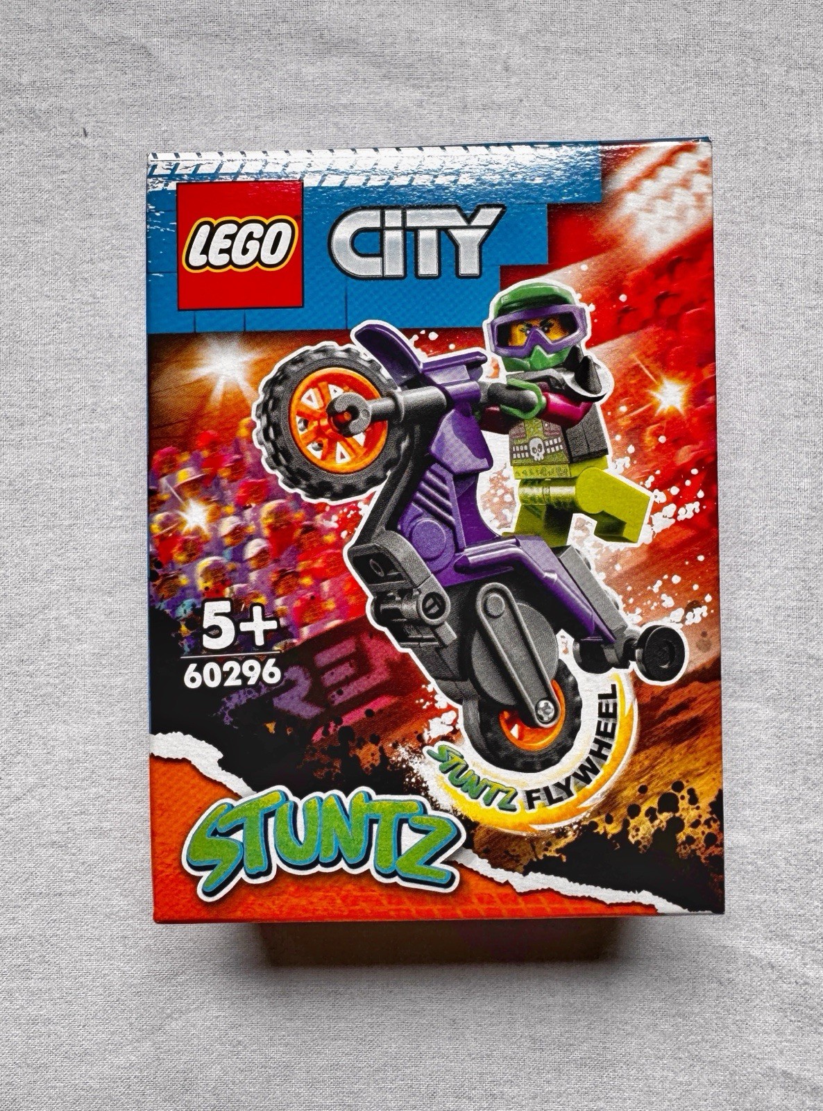 ✅LEGO® City 60296 Stuntz Wheelie-Stuntbike NEU✅OVP✅EOL✅ Blitzversand🚀