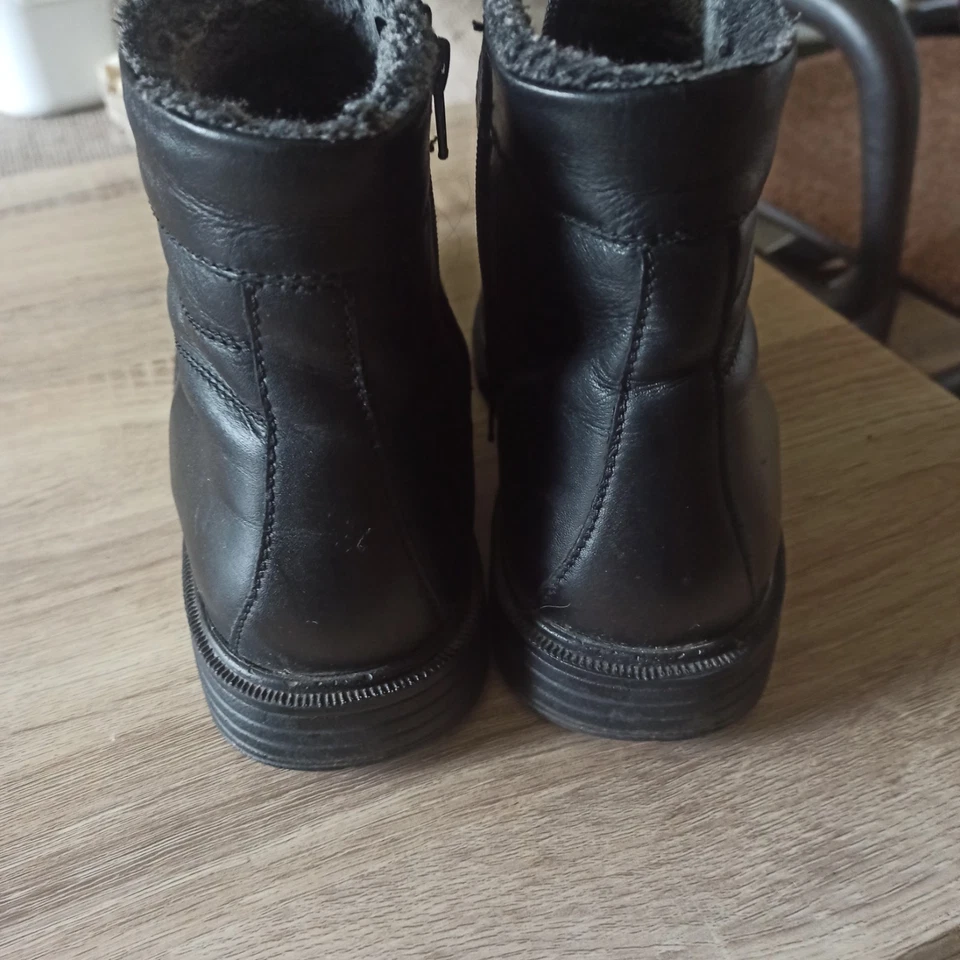 Herren Stiefeletten Schwarz Leder 41 Hush Puppies - Bild 4 von 4