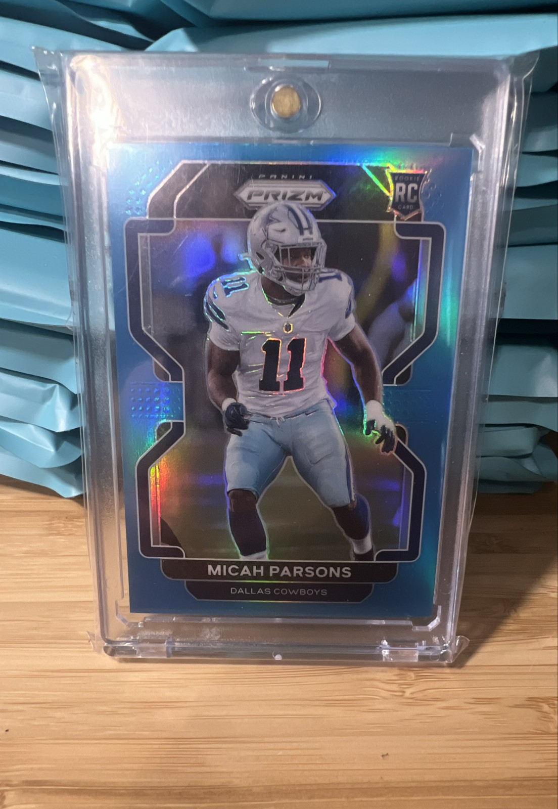 2021 Panini Prizm - Rookie Micah Parsons #382 Light Blue Prizm (RC)