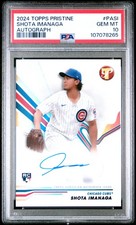 2024 TOPPS PRISTINE PRISTINE AUTOS #PASI SHOTA IMANAGA PSA 10