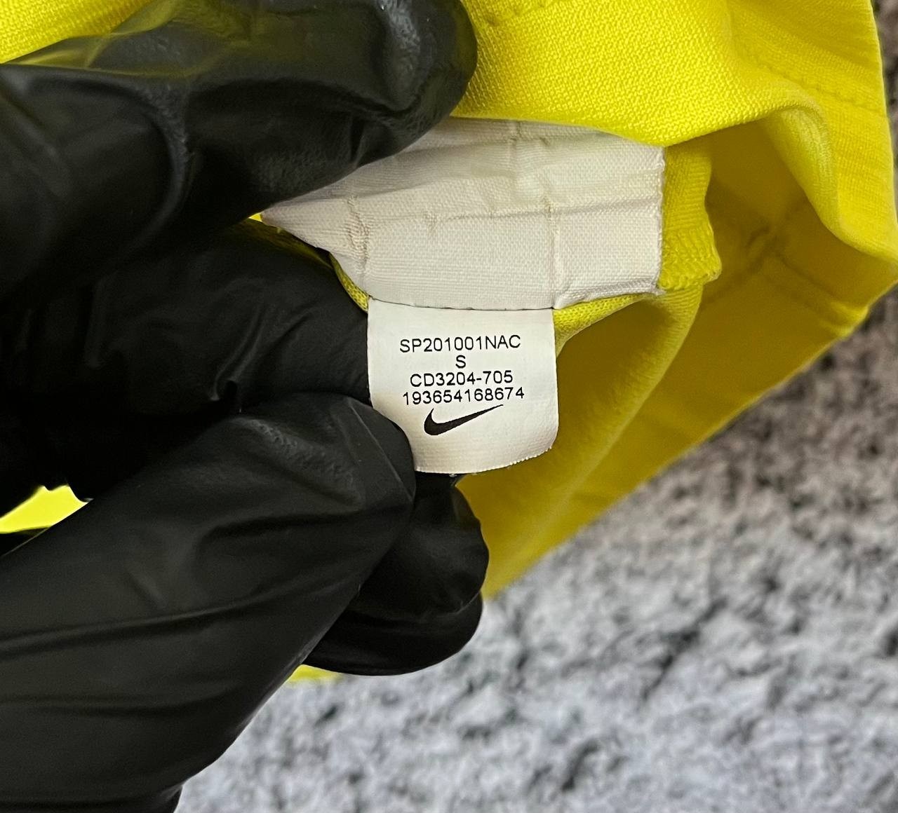 Nike FC Barcelona Training Shirt Yellow Dri-FIT Men’s Size S thumbnail 17