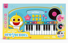 Shark Family Pinkfong LED Piano Drum Sound DJ Children Song Book Toy Game play
