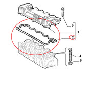 Originale Ventildeckeldichtung Fiat Punto - Lancia Musa 46552748 60816385