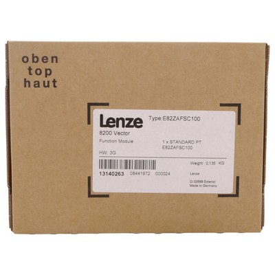 1PCS E82ZAFSC100 NEW LENZE Function Module Inverter 8200 Vector E82ZAFSC100