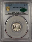 1931-S Mercury Dime PCGS MS65 FB CAC 10c