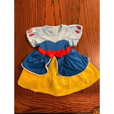 Disney Baby Girl Princess Snow White Costume Tulle Dress Size Fits 6-9 Months