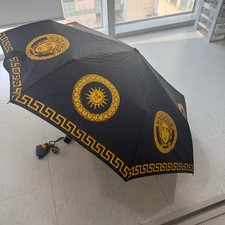 Versace Umbrella with Gold Pattern