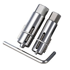 Spiral Thread Extractor Set for Plumbing Pipe Maintenance 12mm 14mm Alloy Steel