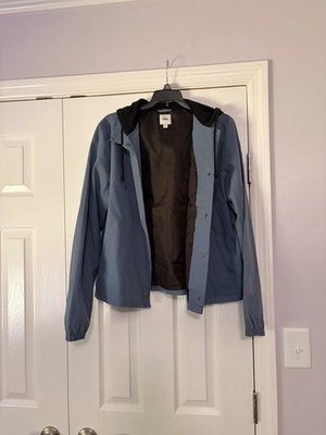 Van Blue Hoodie Jacket Women s Size Medium