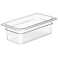 Cambro 34CW Camwear 1/3 Size 4 Deep Food Pan