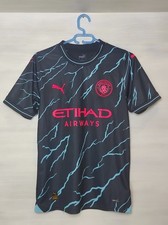 MANCHESTER CITY FC 2023-24 THIRD SHIRT PUMA JERSEY SOCCER SIZE S