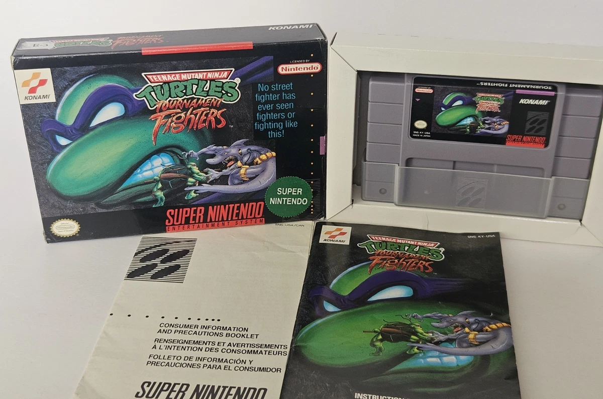 Teenage Mutant Ninja Turtles: Tournament Fighters Konami Video