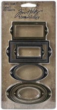 Idea-Ology Metal Adornments 6/Pkg Label Frames