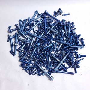 100+ Misc. Blue Zinc Coarse Hex Bolts Grade 5 8.8 Standard Metric Coarse Fine