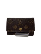 LOUIS VUITTON Multicle 6 Monogram BRW PVC Brown Monogram Men's