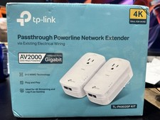 TP-Link AV2000 TL-PA9020P Powerline Starter Kit 2 Ethernet Ports MIMO