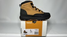 TARIFF-FREE Timberland Converge Rubber Toe Junior Size 4 Wheat Black Nubuck
