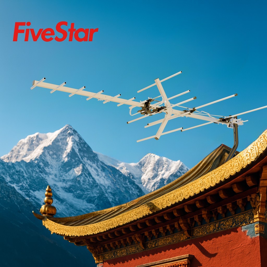 Yagi HD TV Outdoor Antenna up to 200 Mile Range, Attic or Ro