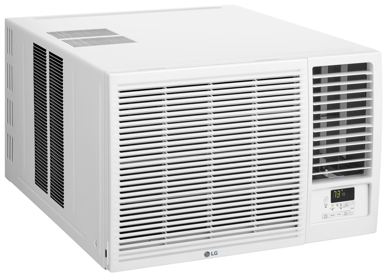 LG 18,000 BTU WINDOW AC COOL HEAT W/REMOTE 208V R32 LW1823HR