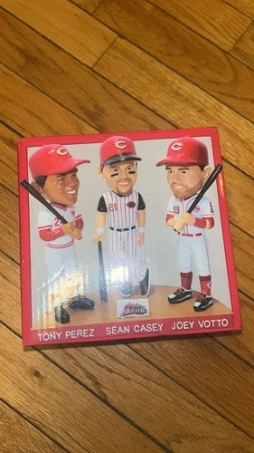 MLB Bobblehead Tony Perez Sean Casey Joey Votto Collectible Baseball