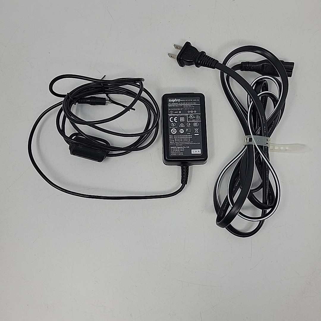 Genuine Sanyo VAR-G9 Power Adapter Mains Charger for Sanyo X