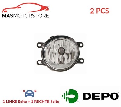 NEBELSCHEINWERFER PAAR SET DEPO 212-2076R-UQ 2PCS I FÜR TOYOTA LAND CRUISER