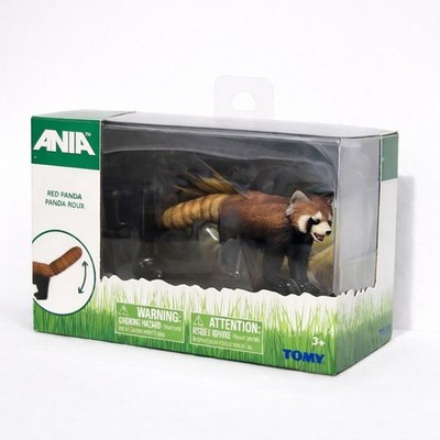 Tomy Ania Red Panda Vintage Animal Toy Figurine 3.5 Inches 
