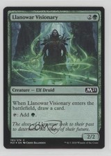 Llanowar Visionary Foil Magic: Core Set: 2021 M21 #193