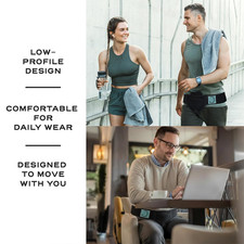 Inguinal Hernia Support Belt for Men  Women with 2 Compression Pads - Hernia...