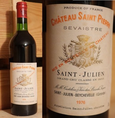 1976er Chateau Saint Pierre - Saint Julien !!!!!