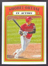 2021 Topps Baseball Heritage Shohei Ohtani #246 Los Angeles Angels