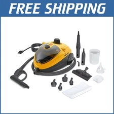 Powerful 212°F Steam Cleaner with 40 oz. Tank & 12 Attachments for Deep Cleaning