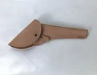 Natural Leather Full Flap Pistol or Revolver Holster - Right Hand Draw