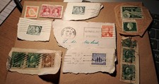 Canada job lot 13 vintage stamps - all used
