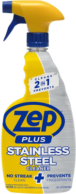 #ad plus Stainless Steel Cleaner 32 Fl OZ R53512 2 In 1 Benefits Clean While Pre $23.66