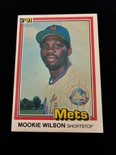 MOOKIE WILSON ROOKIE NEW YORK METS 1981 DONRUSS #575 RC BASEBALL CARD !!!. rookie card picture