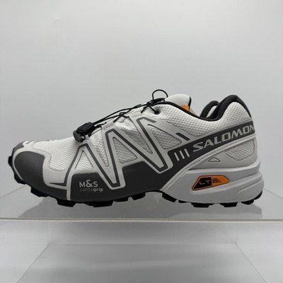 Brand New Salomon Speedcross GTX Lunar Rock Grey Trail Shoes Men’s Size  10
