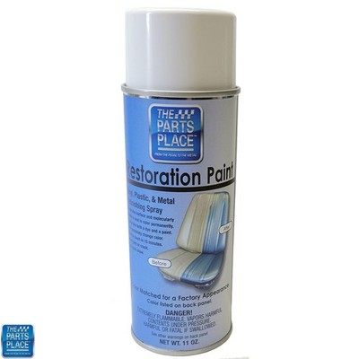  GM Clear To Go Over Interior Paint / Trunk Spatte Paint Spray Can Satin New
