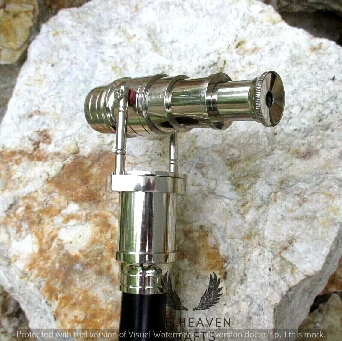 Solid Brass Telescope Design Handles Antique Styl… - image 1