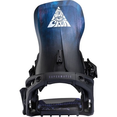 NEW!! 2026 Nidecker LT Supermatic Snowboard Bindings-XL-Bio Black