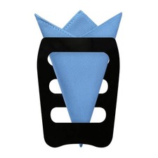 Pocket Square Holder for Men Solid Color Pocket Squares Handkerchiefs for Blue