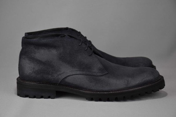 Herren Doucal's Stiefel Navy Wildleder 42