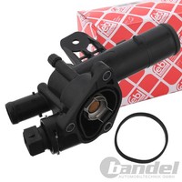 Febi Thermostat Passend FüR Renault Twingo 2 Scenic 2 3 Megane 2 3 Clio 3 1.5Dci