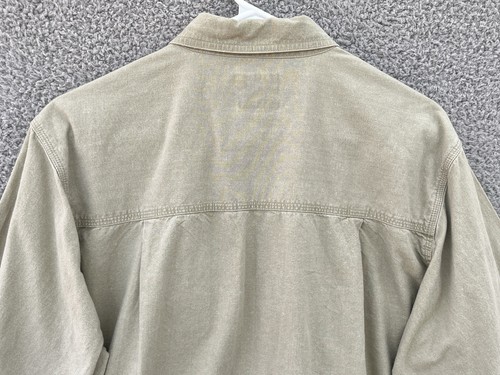 Vintage Royal Robbins Green World Dessert Sand Expedition Cotton Shirt Sz Medium - Picture 12 of 18