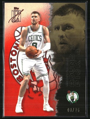 Kristaps Porzingis 2025-26 Topps Signature Class Red #88 #/25