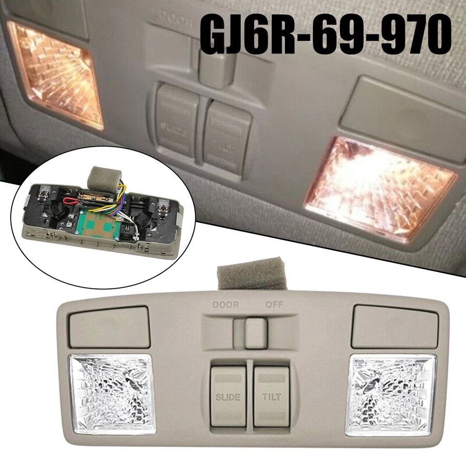 Car Sunroof Reading light Compatible with For Mazda 6 GG and For Mazda 3 BK - Image 4 of 4