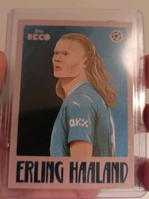 2023-24 Topps Deco UEFA Club Competitions - Artistry - Erling Haaland - Man City